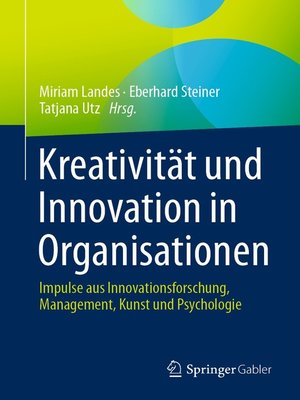 cover image of Kreativität und Innovation in Organisationen